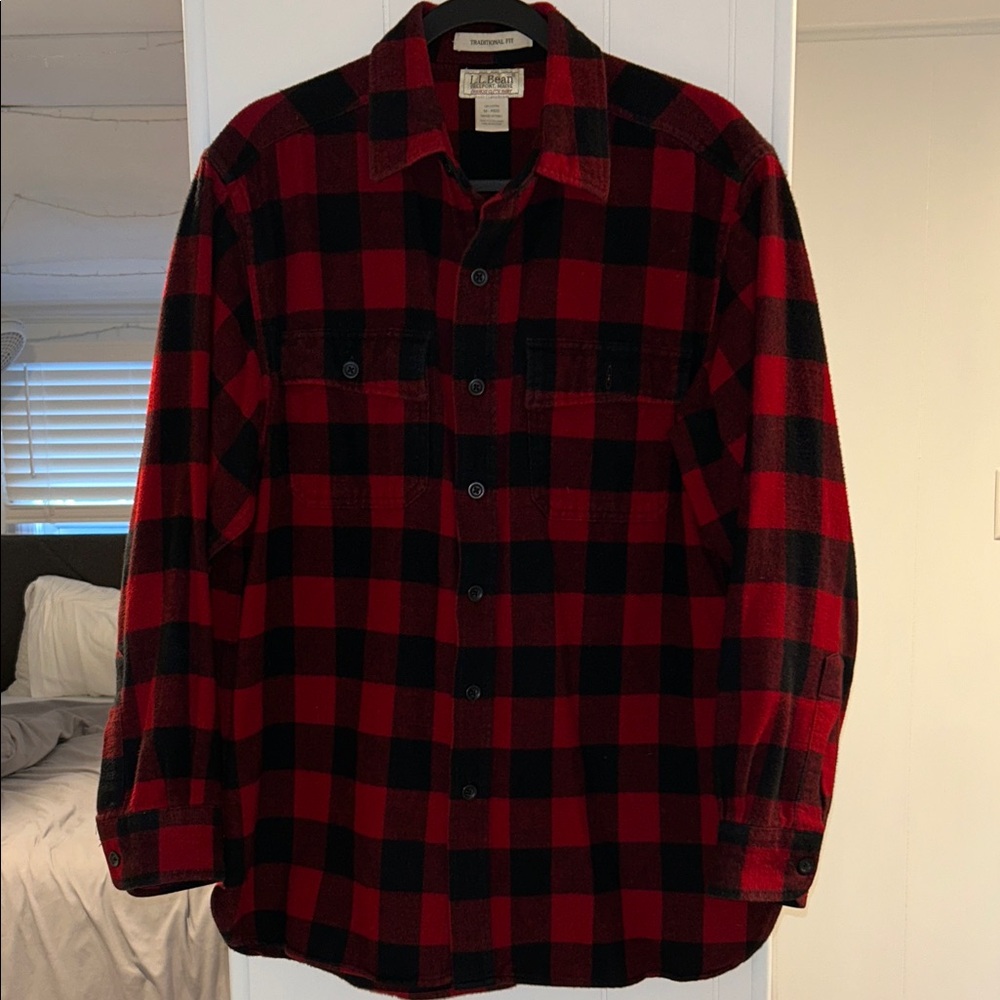 Men's Chamois Shirt, Traditional Fit, Plaid